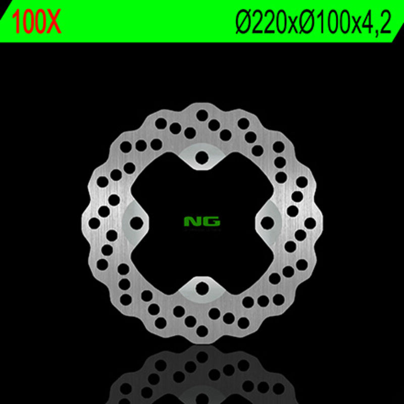 Kawasaki Er 6 F [NG BRAKE DISC] - Wave rigid brake disc