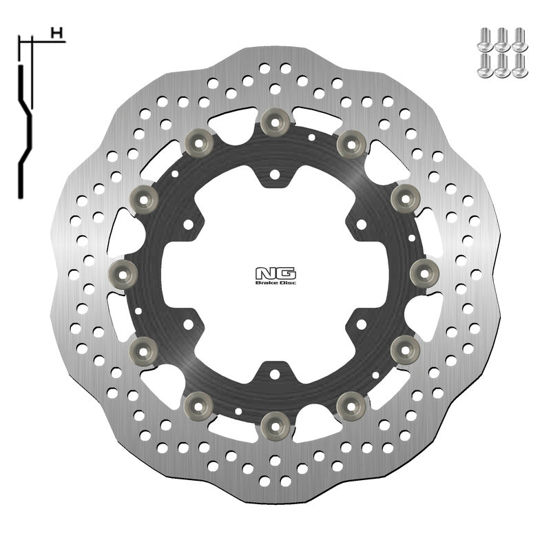 BMW R75/5 [Ng Brake Disc] - Ng Brake's brake disc Wave floating