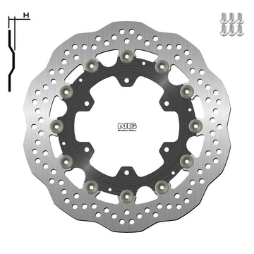 BMW R75/5 [Ng Brake Disc] - Ng Brake's brake disc Wave floating