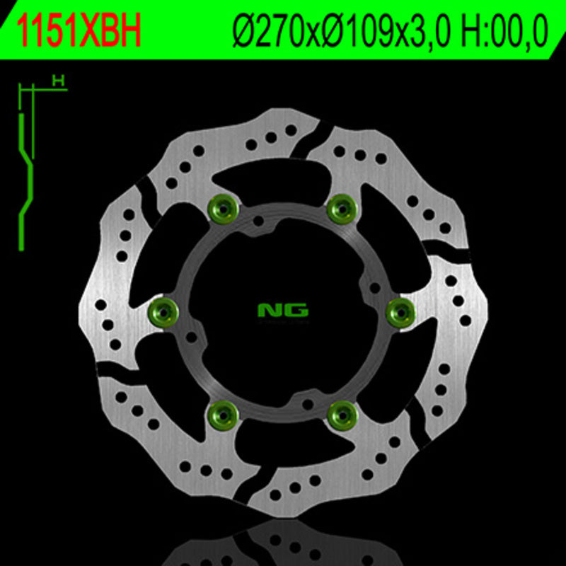 Husqvarna Te 449 A6 [NG BRAKE DISC] - Wave floating brake disc