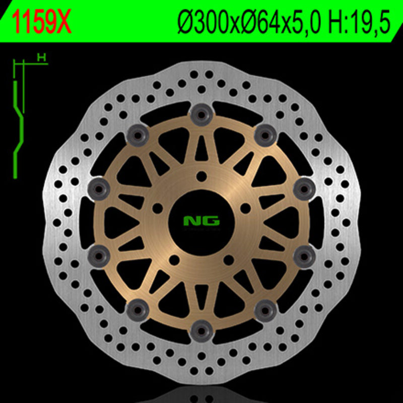 Suzuki Inazuma [NG BRAKE DISC] - Wave floating brake disc