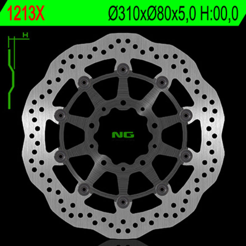 Kawasaki Versys 1100 [NG BRAKE DISC] - Wave floating brake disc