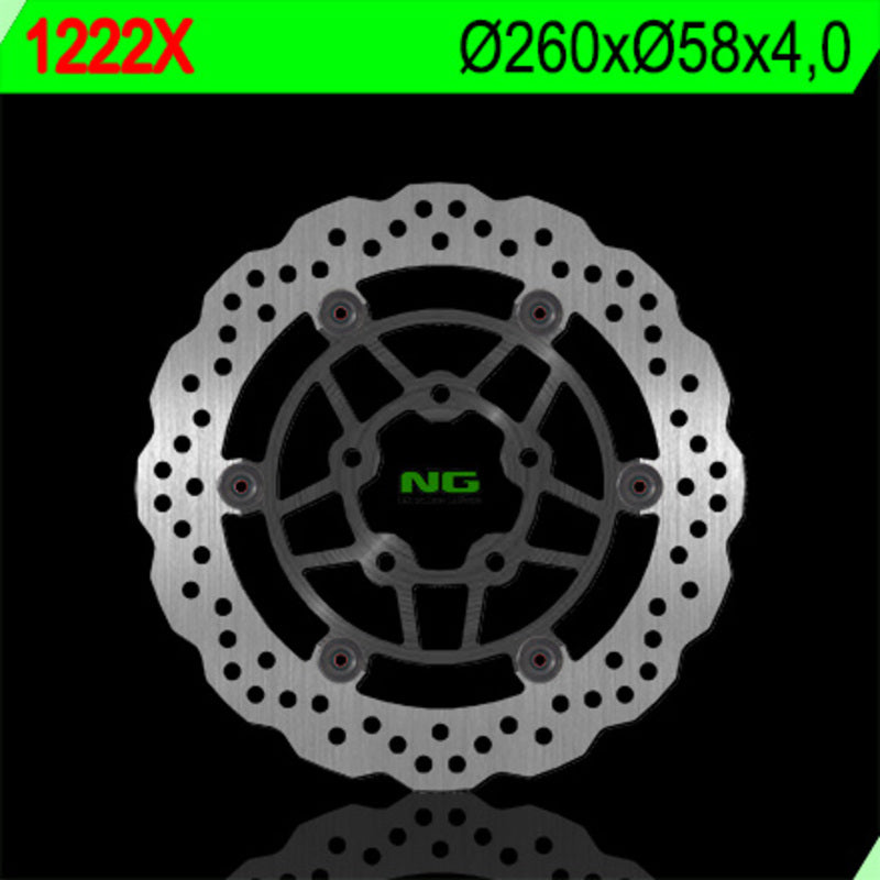 Kawasaki J 300 [NG BRAKE DISC] - Wave floating brake disc