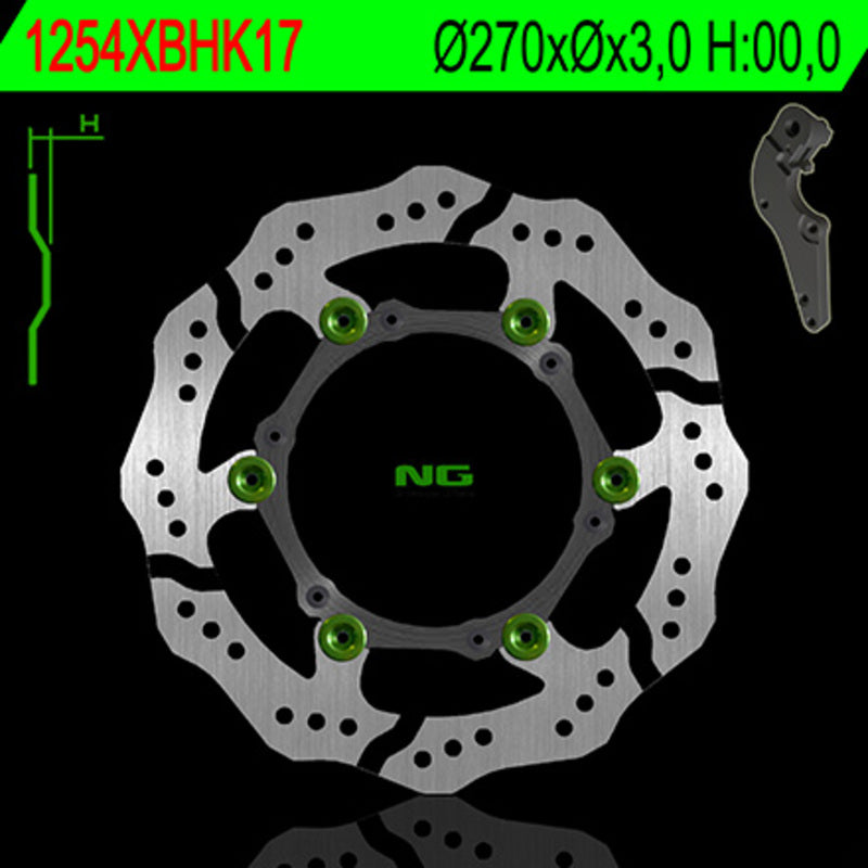 Ktm 520 Exc [NG BRAKE DISC] - Wave floating brake disc