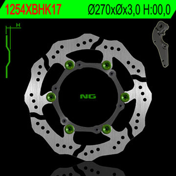 Ktm Sx 250 [NG BRAKE DISC] - Wave floating brake disc