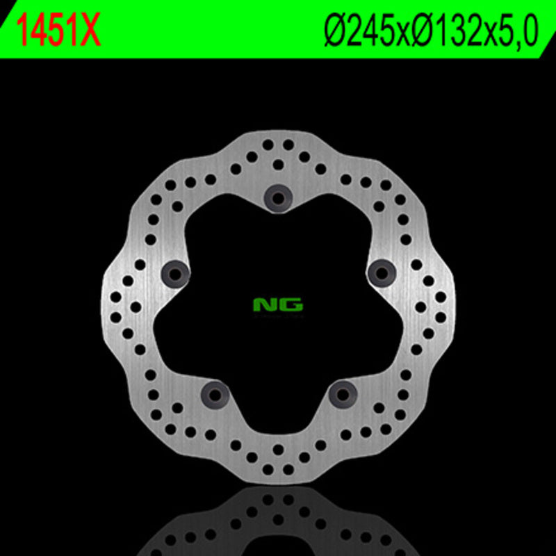 Yamaha Xsr 700 [NG BRAKE DISC] - Wave rigid brake disc
