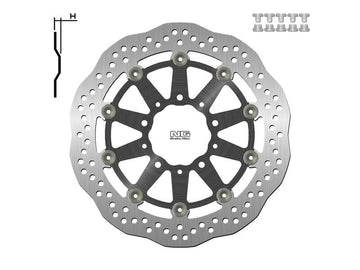 Kawasaki Vulcan S 650 [NG BRAKE DISC] - Wave floating brake disc