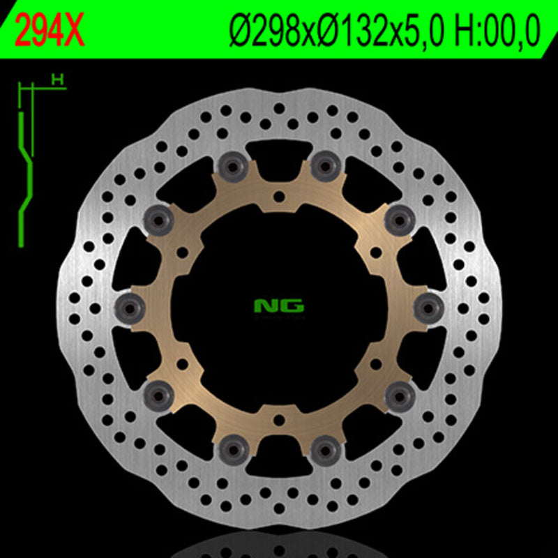 Yamaha Xvs 1100 [NG BRAKE DISC] - Wave floating brake disc