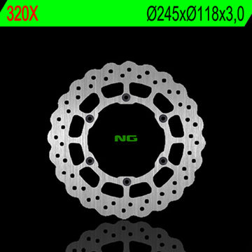 Yamaha Yz 426 [NG BRAKE DISC] - Wave rigid brake disc