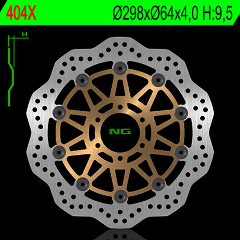 Yamaha Trx 800 [NG BRAKE DISC] - Wave floating brake disc