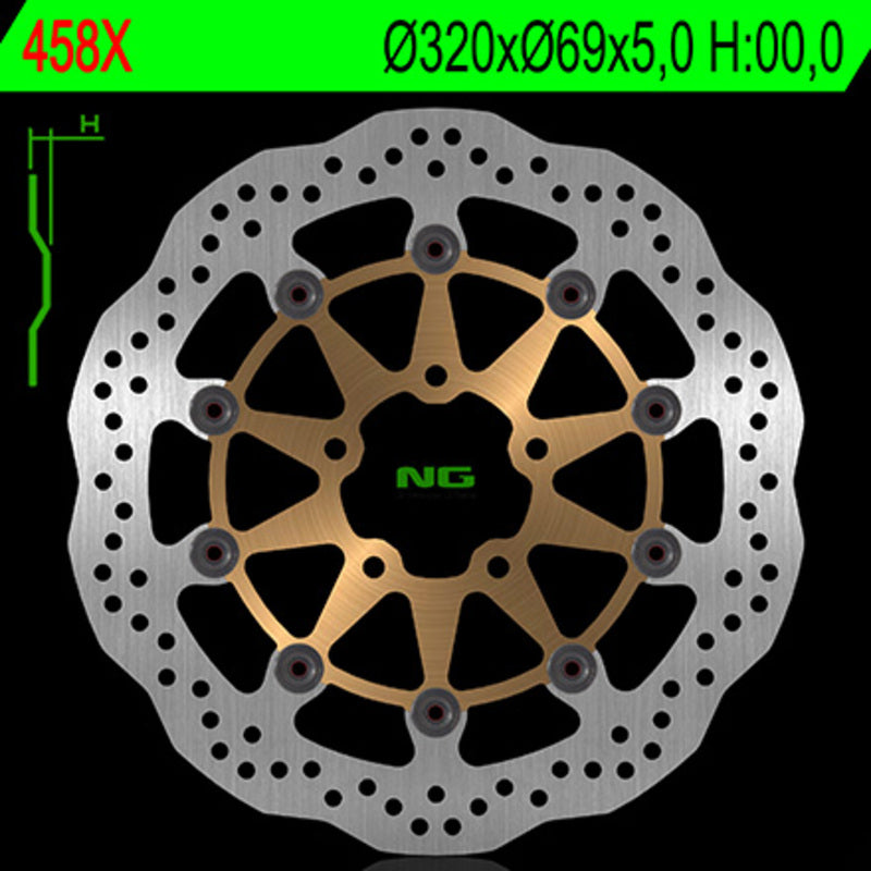 Suzuki Gsx-R 1000 [NG BRAKE DISC] - Wave floating brake disc