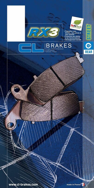 Suzuki RG 250 Gamma [Cl Brakes] - Racing Sintermetal Brake pads - 0