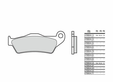 Husqvarna TE 610 [Brembo] - brake pads