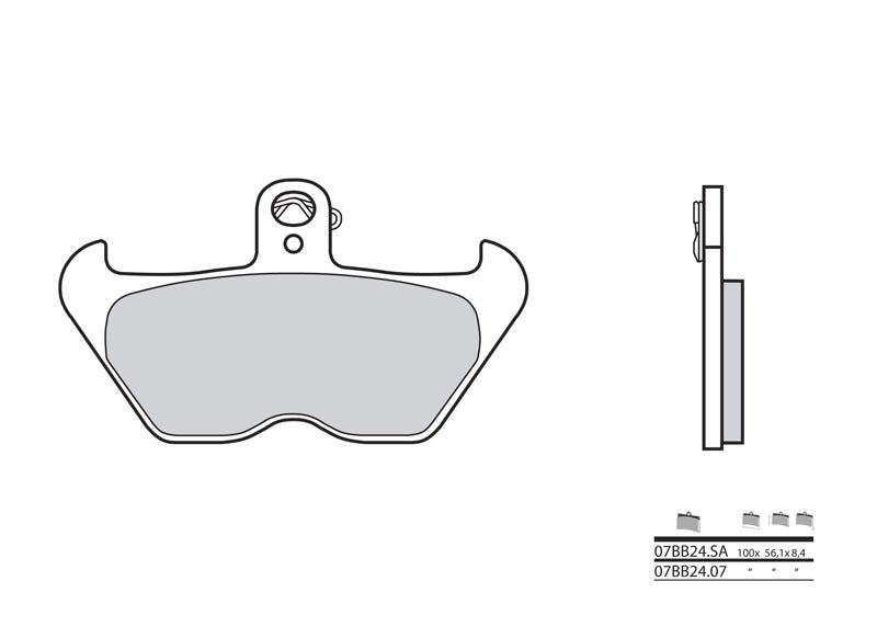 BMW R 1100 R [Brembo] - brake pads