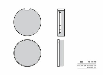 Suzuki GT 550 [Brembo] - Brembo Street Carbon Ceramic Brake pads