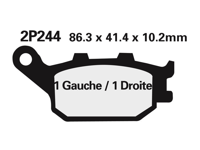 Kawasaki Versys 1000 KLE1000 [Nissin] - Nissin Street /Off -Road Sinter metal brake pads