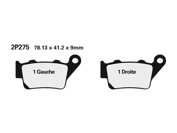 Gasgas SM 700 GG700 [Nissin] - semi -metallic brake pads