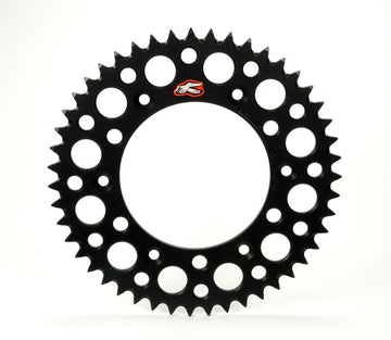 Yamaha Wr 125 [RENTHAL] - Ultralight self-cleaning hard anodized aluminum rear sprocket - 520