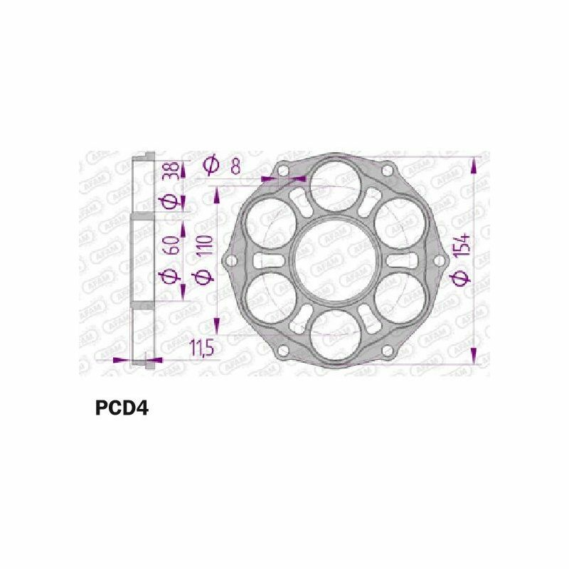 Ducati Panigale 1199 [AFAM] - sprocket cover - type 51804/51803