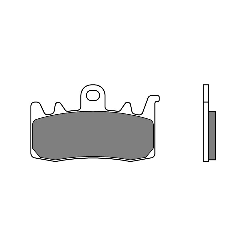 Ducati Hyperstrada 821 [BREMBO] - Genuine sintered metal brake pads - 07BB3859