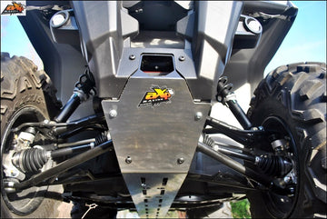 Can Am Outlander L MAX 500 EFI [2015] - Unterfahrschutz mittig - Aluminium 6 mm Can-Am Outlander Max 500L