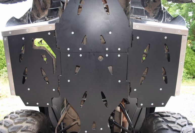 Kawasaki KVF 750 Brute Force I EPS 4 WD (KVF 750 G) [2012-2020] - Trittstufenschutz - HDPE 10 mm Kawasaki Brut Force 750
