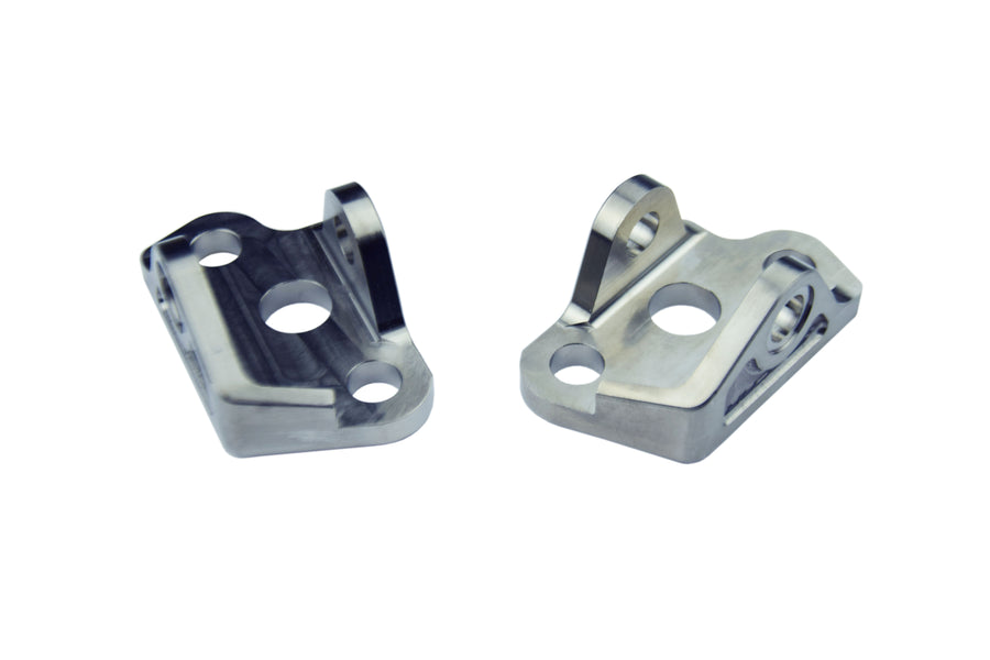 Yamaha YZ 125 (CE 16) [2006-2023] - Footrest bracket titanium