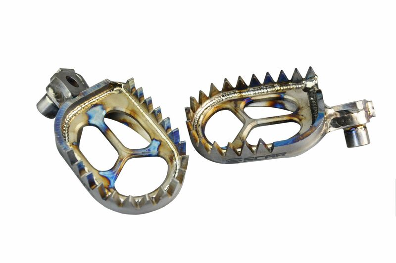 Yamaha Yz 426 [SCAR] - Footrest Titan Gripper SCAR