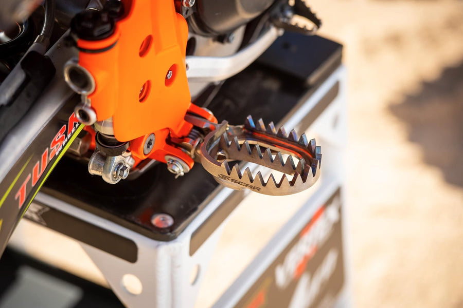 KTM 250 EXC F [2017-2023] - Titanium Fußrasten Gripper