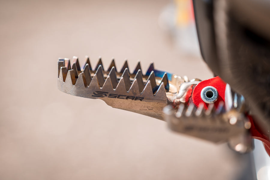 KTM 300 EXC TPI SIX Days [2018-2023] - Titanium Fußrasten Gripper