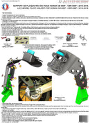 Honda CB 650 F ABS RC75 [2014-2016] - NUMBER HOLDER ACCESS DESIGN HONDA CB650F