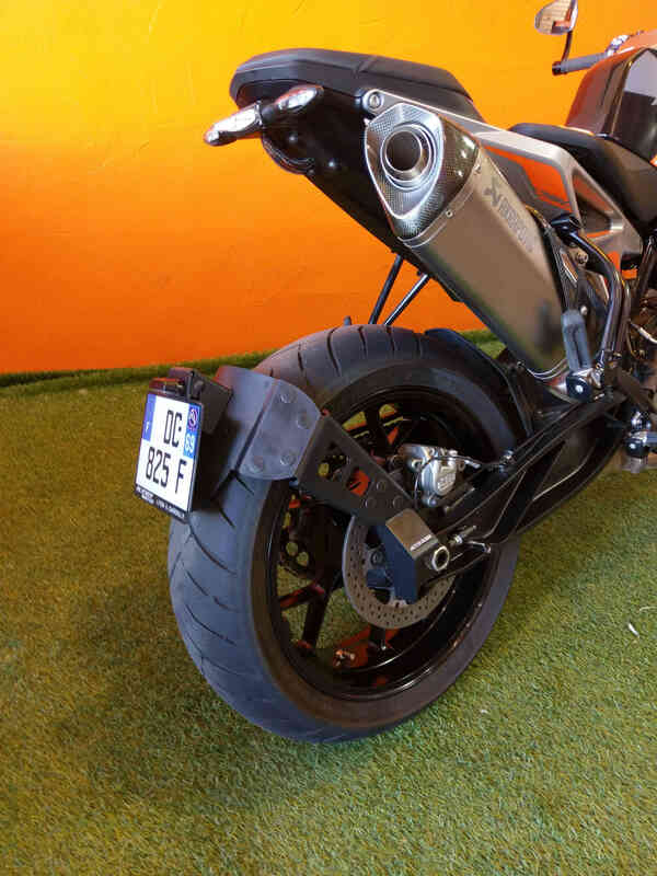 Ktm 790 Duke [ACCESS DESIGN] - license plate holder at wheel height black KTM Duke 790/890