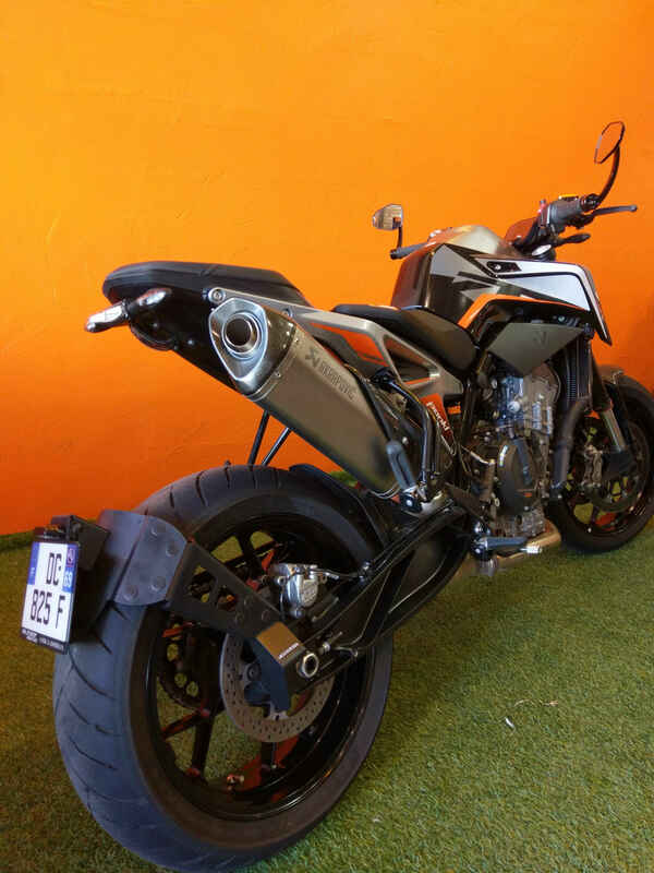 Ktm Duke 790 [ACCESS DESIGN] - License plate holder at wheel height black KTM Duke 790/890