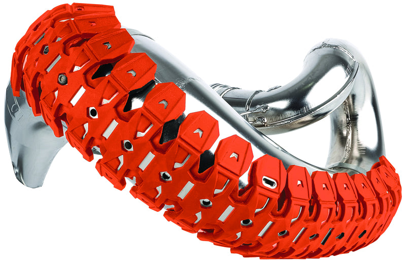 Ktm Duke 200 [POLISPORT] - Armadillo exhaust protector orange