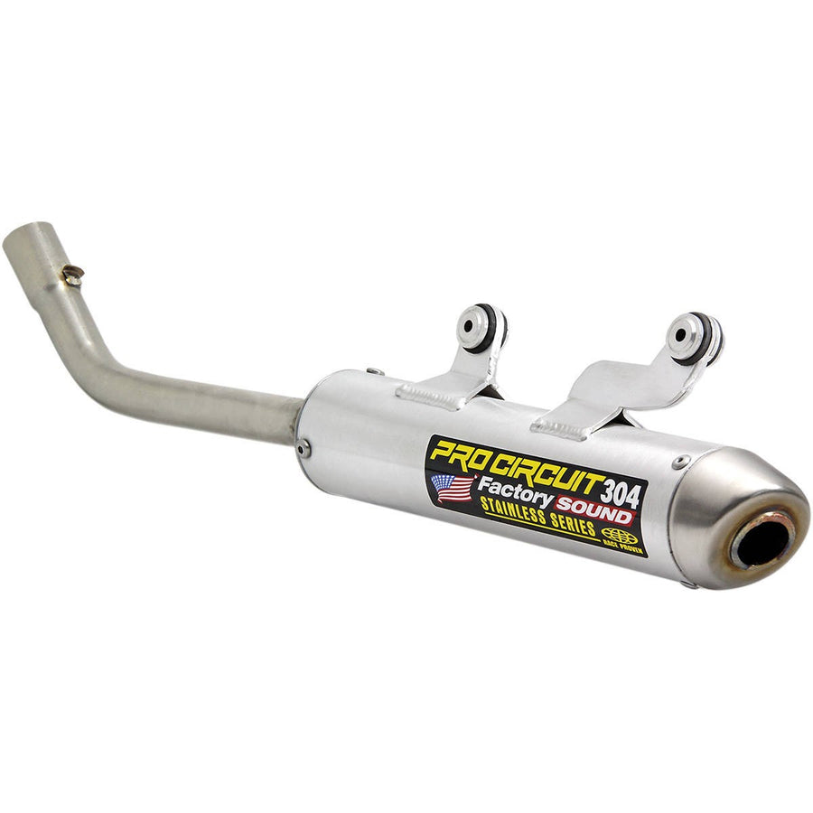 HUSQVARNA TE 300 [2014-2015] - 2-Takter-Schalldämpfer 304 PRO CIRCUIT, gebürstetes Aluminium KTM EXC/SX250
