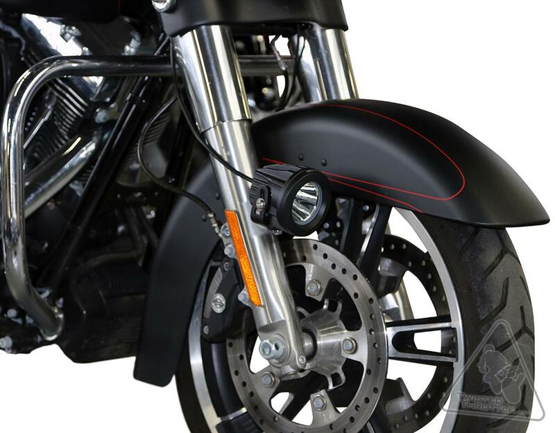 Harley Davidson Fls [DENALI] - Lighting Bracket Fender Harley Davidson