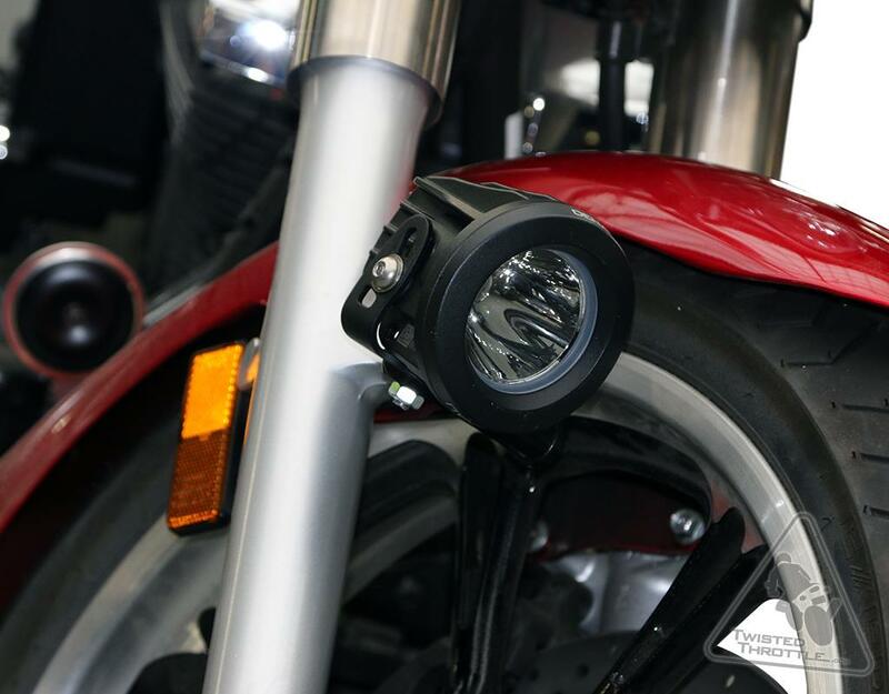 Kawasaki Vn 900 Cla [DENALI] - Lighting bracket Kawasaki Vulcan/Yamaha Star Cruisers
