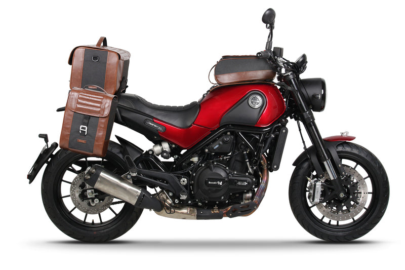 Benelli Leoncino 500 [SHAD] - Side bag holder Café Racer Benelli i