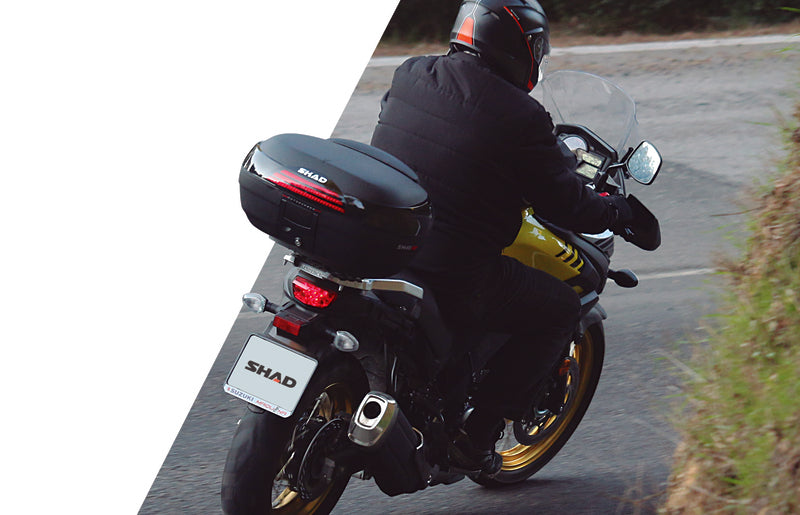 Kawasaki J 125 [SHAD] - SH46 top case black 6kg 46L