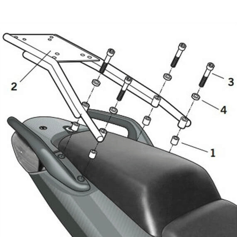 Honda Cbf 1000 [SHAD] - Top Master mounting kit - Honda