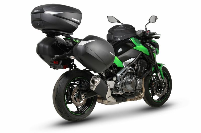 Kawasaki Z 900 [SHAD] - 3P mounting system (side) - Kawasaki