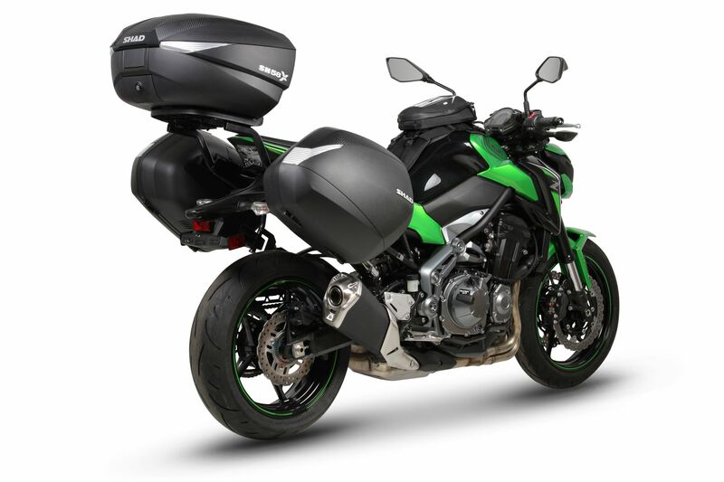 Kawasaki Z 900 [SHAD] - 3P mounting system (side) - Kawasaki