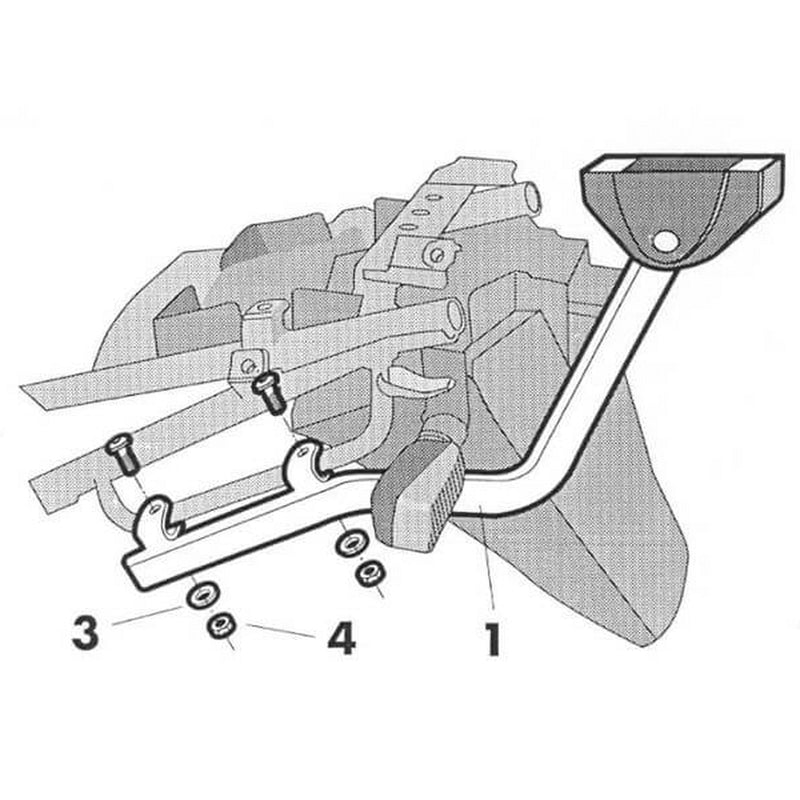 Suzuki GSF 600 Bandit [1995-2004] [SHAD] - Top Master Montagesatz