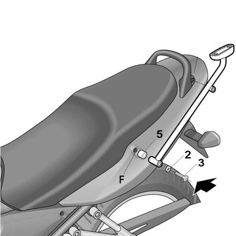 Suzuki GSF 600 Bandit [1995-2004] [SHAD] - Top Master Montagesatz