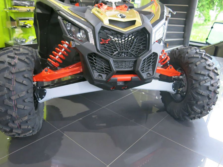 Can Am Maverick X 3 Turbo R XRS DPS [2017-2019] - Front wishbone protection kit - Aluminum Can-Am Maverick X3 XRS