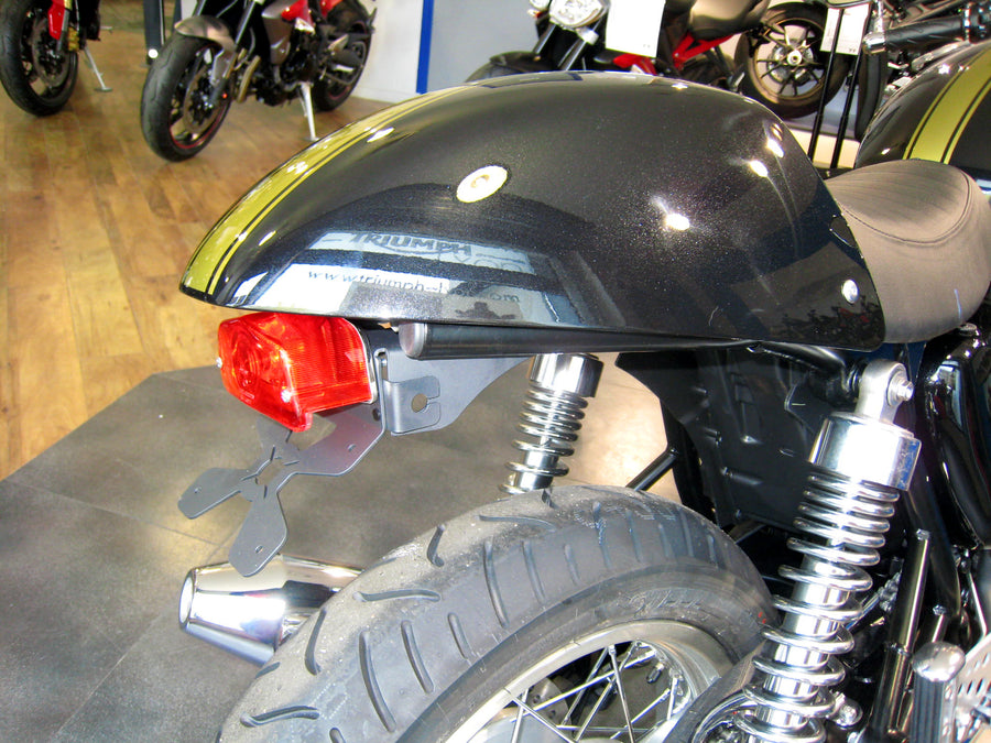 Triumph Bonneville 900 T 100 ABS [2017-2021] - license plate holder wheel arch black Triumph Bonneville 900