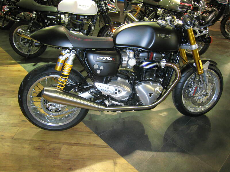 Triumph Thruxton 1200 [ACCESS DESIGN] - license plate holder wheel arch black Triumph Thruxton 1200