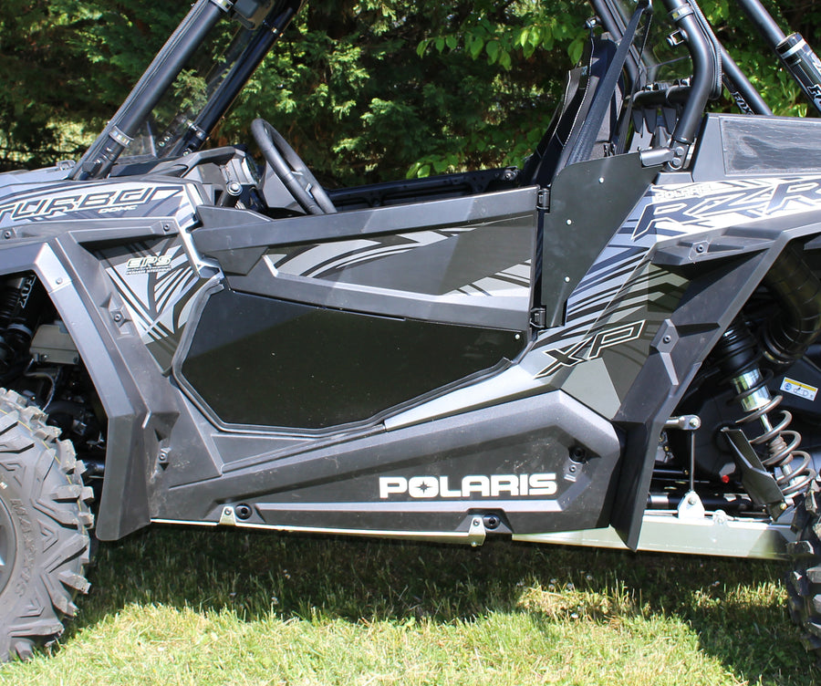 POLARIS RZR XP 1000 TURBO [2019-2021] - Aluminium Türverkleidungen unten - Schwarz Polaris RZR1000