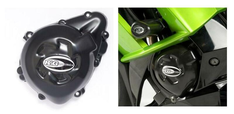 Kawasaki VERSYS 1000 ABS KLZ1000C [2019] - Left Crankcase Cable Protector Black Kawasaki Z1000/SX