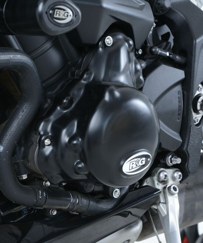 Triumph STREET TRIPLE 765 RS ABS [2017-2019] - Left Crankcase Cover Protector Black Triumph